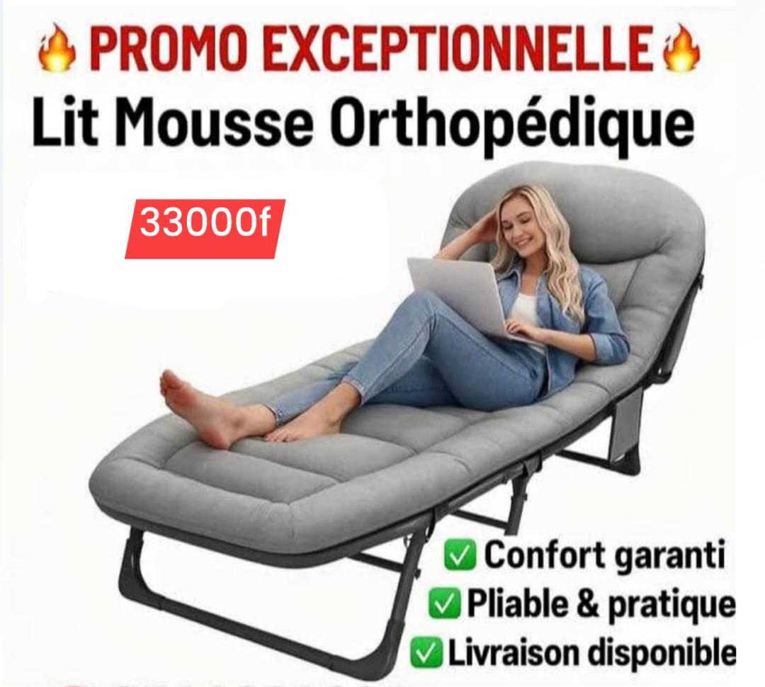 Lit Picot Orthopédique – Confort et Bien-être à Prix Mini !*